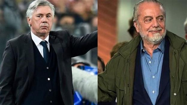 Calciomercato: incontro De Laurentiis-Ancelotti, possibile contratto per la panchina del Napoli