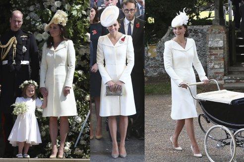 Royal Wedding, Kate Middleton indossa per la terza volta lo stesso abito