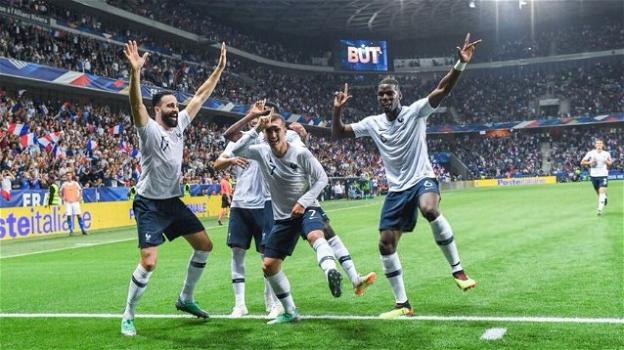 Amichevoli internazionali: Francia batte Italia 3-1