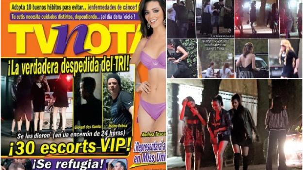 La nazionale messicana finisce nella bufera per un festino hot con 30 escort