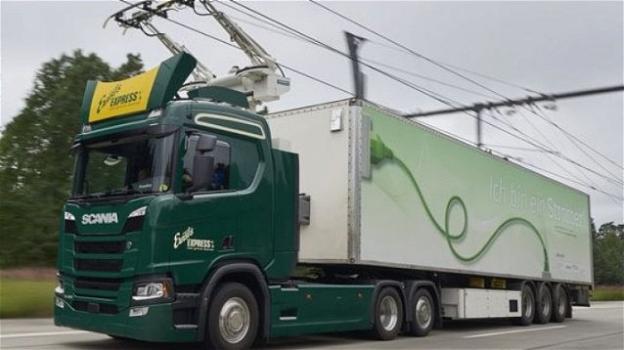 Germania: via libera ai test delle autostrade elettrificate per camion