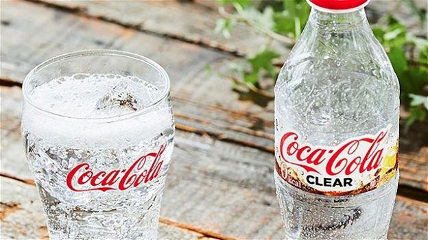 Giappone: ecco la Coca Cola trasparente, senza coloranti e senza zuccheri aggiunti