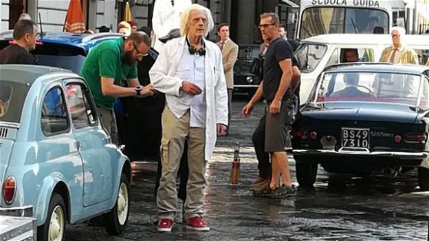 Doc di “Ritorno al Futuro” è il protagonista di un nuovo spot della Fiat 500