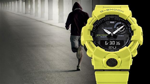 Casio G-Shock GBA-800, sportwatch ibrido con look vintage e 2 anni d’autonomia