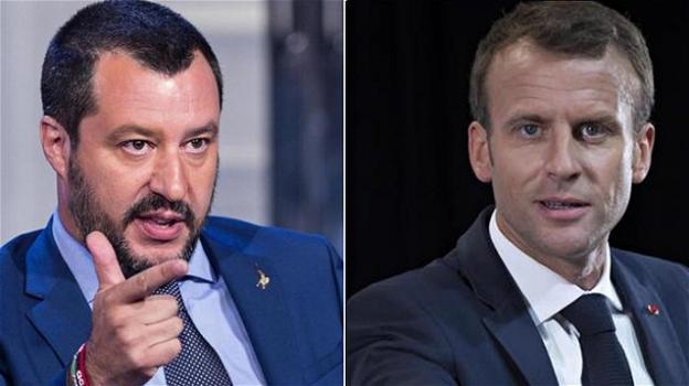 Continua lo scontro tra Salvini e Macron: "Fa il matto perchè è impopolare in Francia"