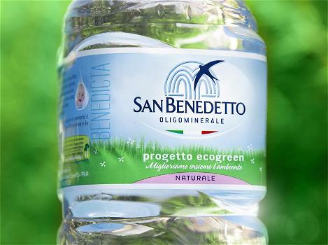 Cattivo odore riscontrato in bottiglie di acqua San Benedetto