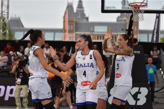 Trionfo dell’Italia del Basket Femminile 3×3: le ragazze si aggiudicano il Mondiale!