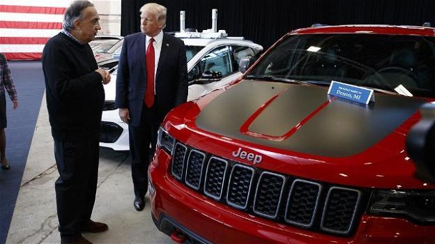 Marchionne appoggia Trump sulla questione dazi auto