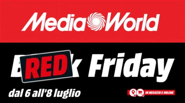 Mediaworld inventa il "Red Friday": a partire da domani, tre giorni di grandi promozioni