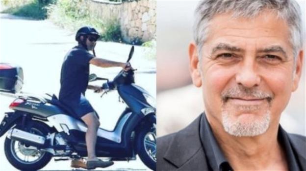George Clooney vittima di un incidente stradale in Sardegna
