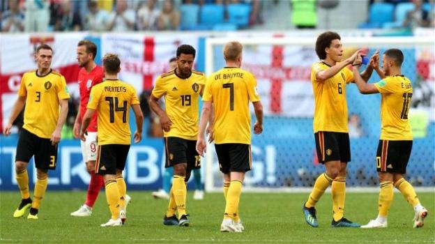 Mondiale 2018: il Belgio batte 2-0 l’Inghilterra e conquista il terzo posto