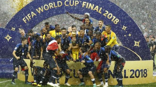 Mondiali 2018: la Francia è campione del mondo per la seconda volta