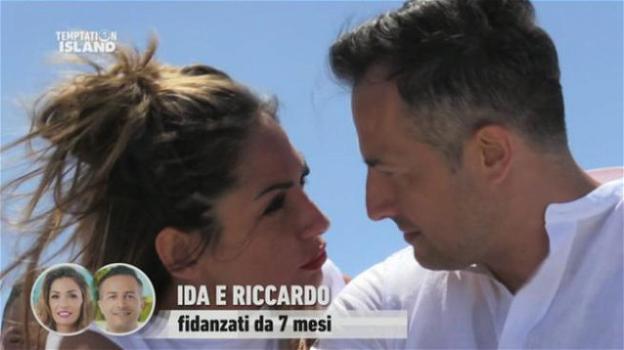 Temptation Island, Riccardo Guarnieri in lacrime per Ida Platano chiede un falò di confronto