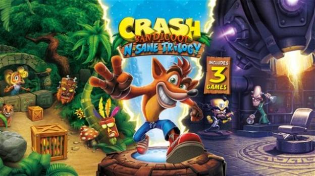 "Crash Bandicoot: N. Sane Trilogy" il marsupiale più pazzo si mostra in HD