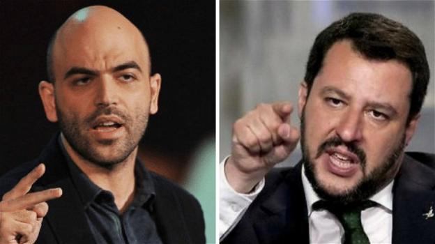 Il grido di Saviano contro Salvini: "Ministro della malavita non distruggerà lo Stato, dovrà passare sul mio corpo"