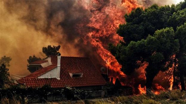 Atene, mamma perde marito e due figli negli incendi: "Sento ancora le loro voci"