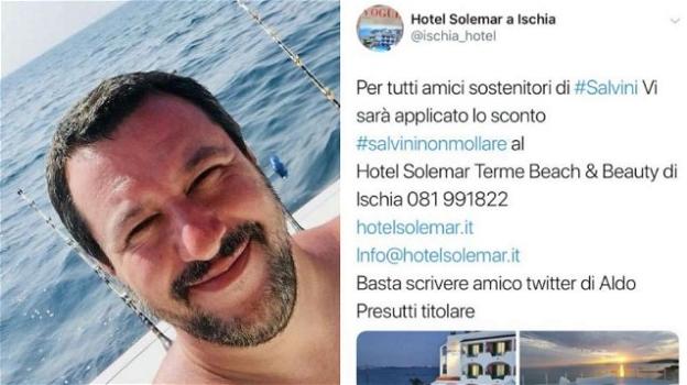 Albergatore di Ischia offre sconto a Salvini: "Linciato sui social e c’è chi mi cancella la prenotazione"