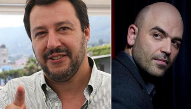 È guerra tra Salvini e Saviano, querela su carta intestata del Viminale: “Assassini! Quanto piacere le dà la morte di…”