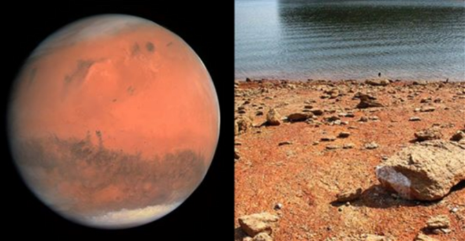 I ricercatori italiani hanno scoperto una grande riserva di acqua in forma liquida su Marte
