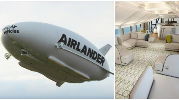 È l’Airlander 10 l’aereo più grande e lussuoso del mondo