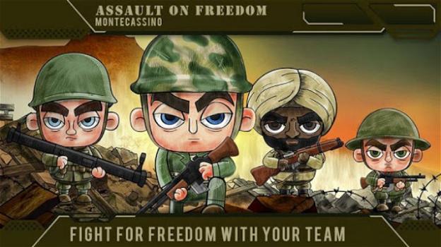 Assault on Freedom, gioco di guerra/strategia ambientato in Italia sulla linea Gustav