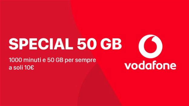 Vodafone propone 50 GB e minuti illimitati, ma non si tratta di un’offerta contro Iliad (almeno per ora)