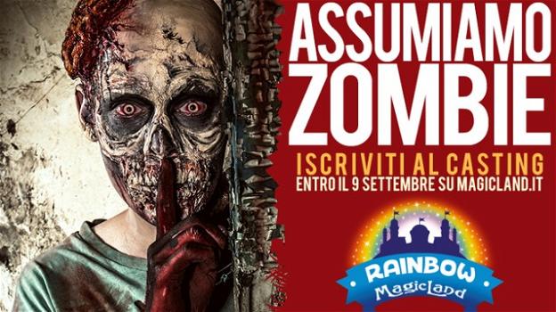 Si assumono 150 zombie per Halloween al Rainbow MagicLand di Roma-Valmontone