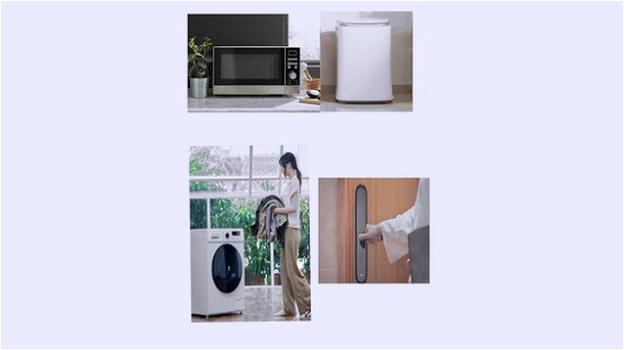 Domotica Xiaomi: dai partner un forno e due lavatrici smart, ed una serratura con scanner biometrico