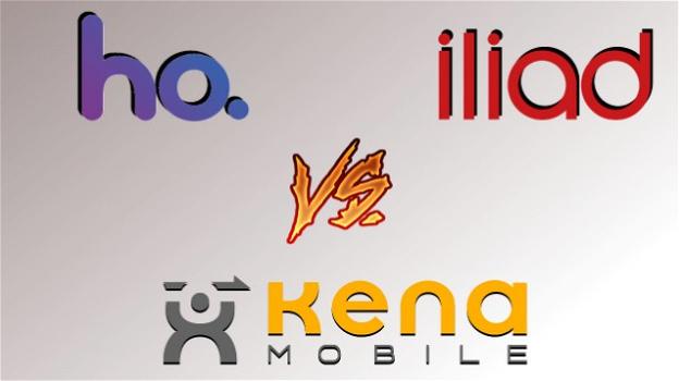 Tariffe anti-Iliad: ecco le offerte di Kena (Tim), e Ho.Mobile (Vodafone)