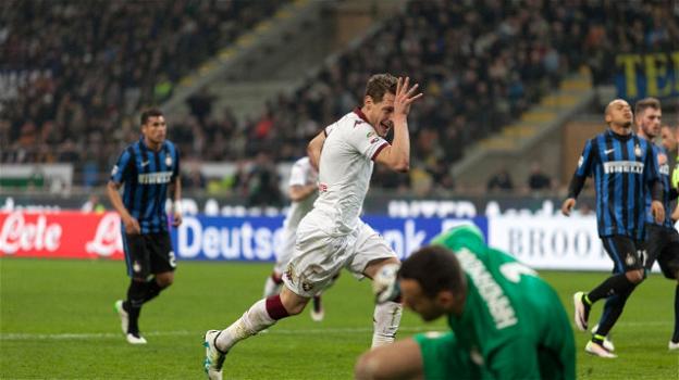 Serie A: l’Inter si ferma al primo tempo, il Torino rimonta due gol