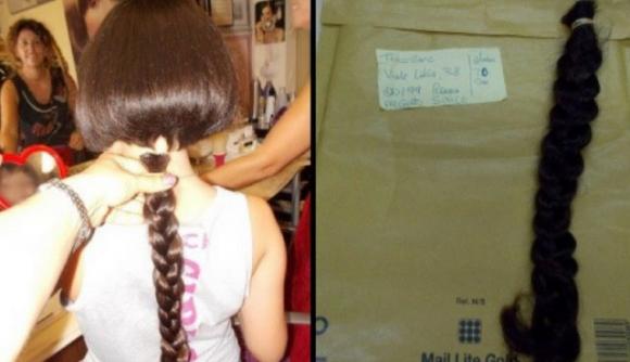“Mi sono tagliata i capelli per te”, il meraviglioso gesto di una bambina di 10 anni