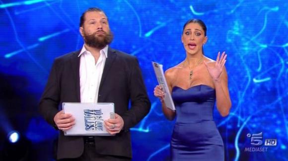 Belen Rodriguez Francesco Sole Al Timone Di Tu Si Que Vales Cmehx