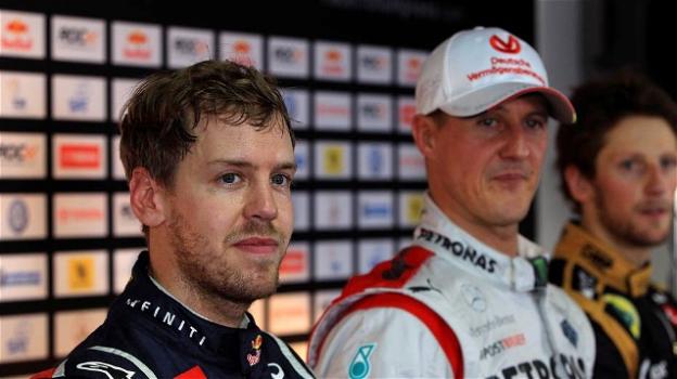 Vettel crede ancora al mondiale, ma si rattrista all’idea di non potere avere i consigli di Schumacher