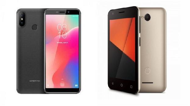 HomTom C1 e Vodafone Smart C9: ecco i nuovi budget phone con Android Go