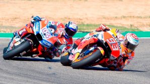 Gp Aragona: vittoria per Marquez e mondiale più vicino. Dovizioso e Iannone sul podio