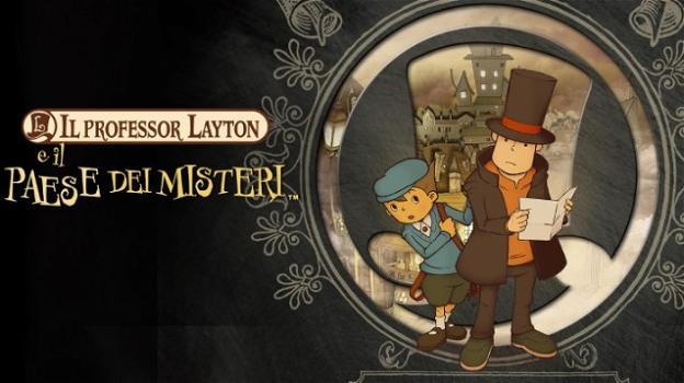 Professor Layton e il Paese dei Misteri: arriva su Android e iOS il celebre punta e clicca animato