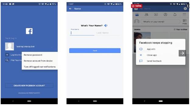 Facebook testa (in Alpha) un nuovo log-in con tanto di suggerimenti vocali