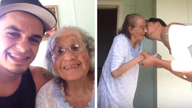 Balla con la nonna malata di Alzheimer: il video ha commosso il mondo intero