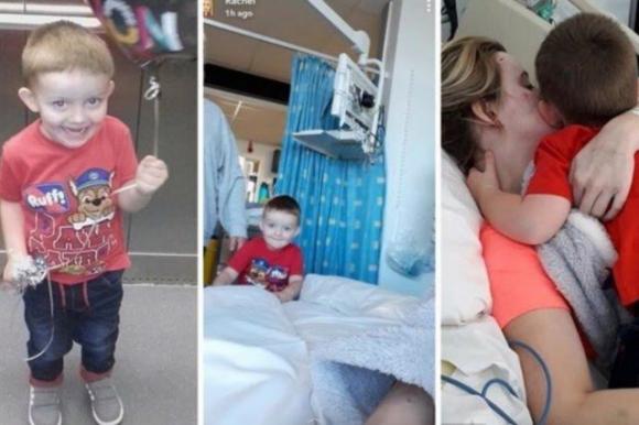 Giovane mamma si sveglia dal coma dopo un mese, l’abbraccio con il figlio commuove il web