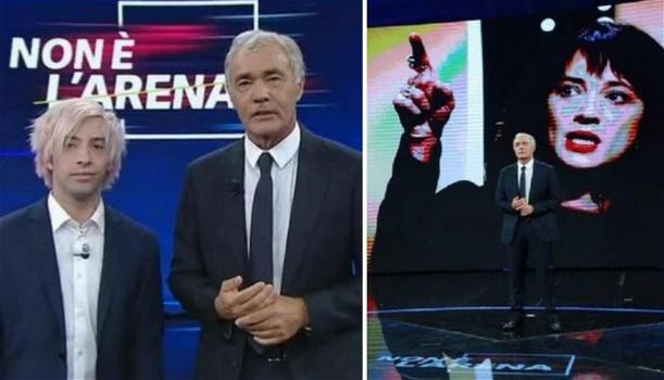 “Non è l’Arena”, la vergogna contro Massimo Giletti: “morbosa la sua intervista a Jimmy Bennet”