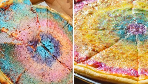 Rainbow Glitter Pizza: l’ultima luccicante follia in fatto di cibo è la pizza con glitter arcobaleno!