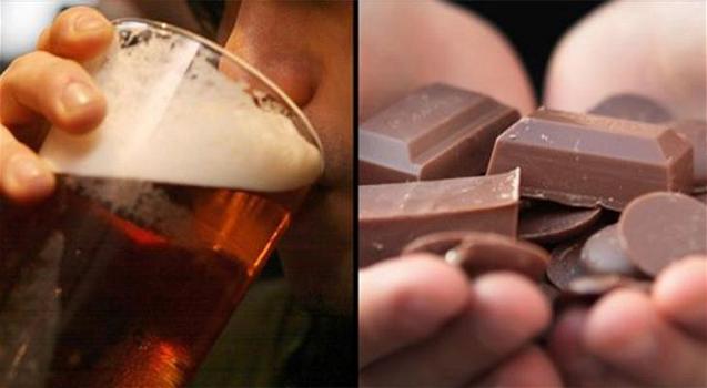 Le persone che amano la birra, il vino e il cioccolato vivono più a lungo: ecco i risultati di una recente ricerca
