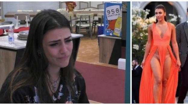 Grande Fratello Vip, Giulia Salemi piange: il peso delle critiche dopo il red carpet di Venezia