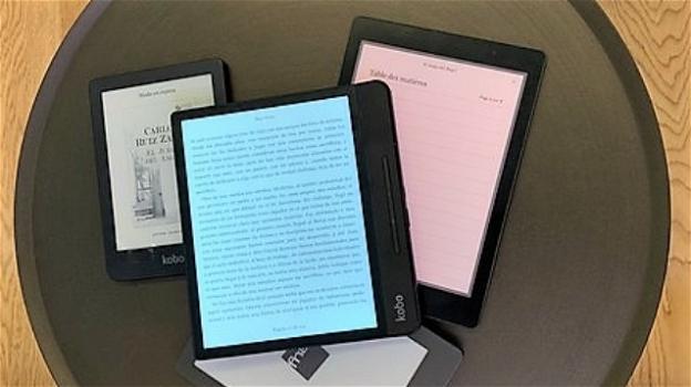 Kobo Forma, l’ebook reader impermeabile che fa il verso al Kindle Oasis