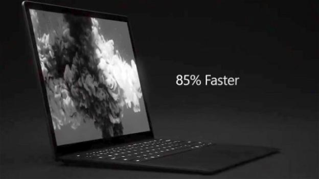 Surface Laptop 2, ora in livrea nera, con più memoria e processori di ottava generazione