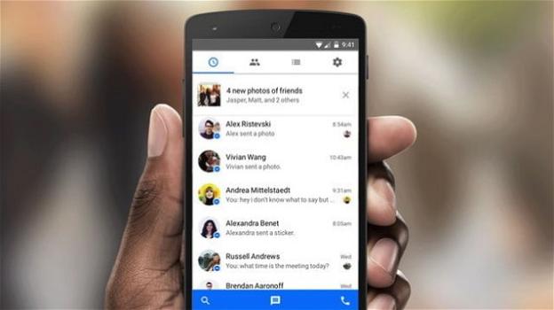 Messenger: Facebook studia l’introduzione dei comandi vocali per gestire messaggi e chiamate vocali