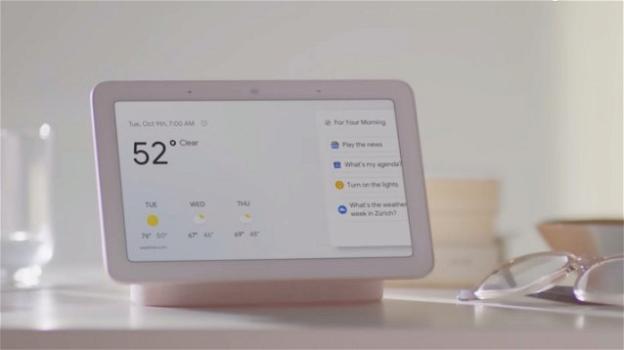 Google Home Hub, lo smart display che fa da "casa digitale" per i servizi Google