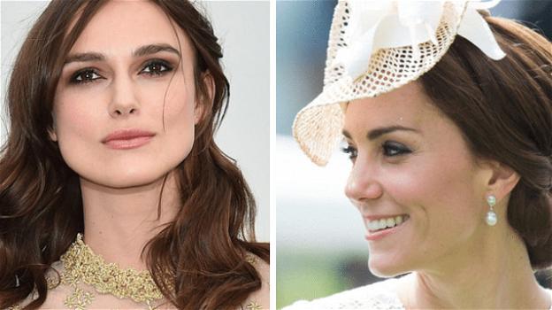 Keira Knightley ha criticato l’immagine troppo perfetta di Kate Middleton subito dopo il parto