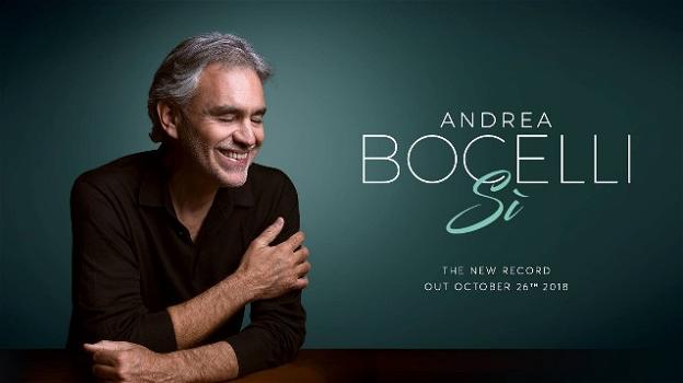 Andrea Bocelli, nuovo album di inediti con diverse collaborazioni