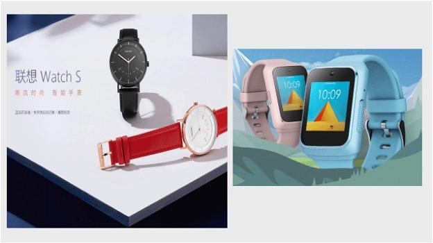 Da Lenovo, lo smartwatch ibrido Watch S e quello per bambini Watch C